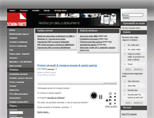 Tablet Screenshot of podpora.xenon-forte.si